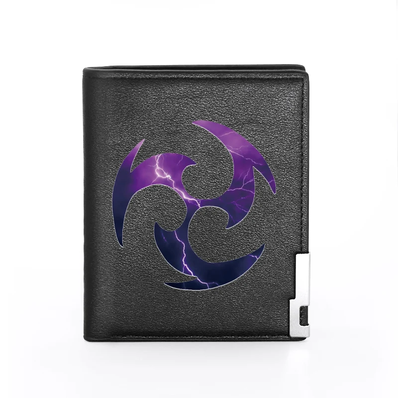 Genshin Impact Thunder Element Symbol Leather Wallet Men Women Billfold Slim Credit Card/ID Holders Money Bag Short Purses
Genshin Impact Thunder Element Symbol Leather Wallet Men Women Billfold Slim Credit Card/ID Holders Money Bag Short Purses