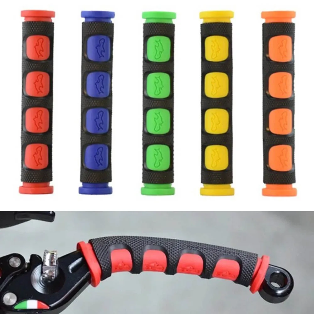 1 Set Universal Soft Anti-Slip Brake Handle Silicone Sleeve Wear Resistant Motorcycle Handbrake Cover For Motorcycle, Bicycle
1 Set Universal Soft Anti-Slip Brake Handle Silicone Sleeve Wear Resistant Motorcycle Handbrake Cover For Motorcycle, Bicycle