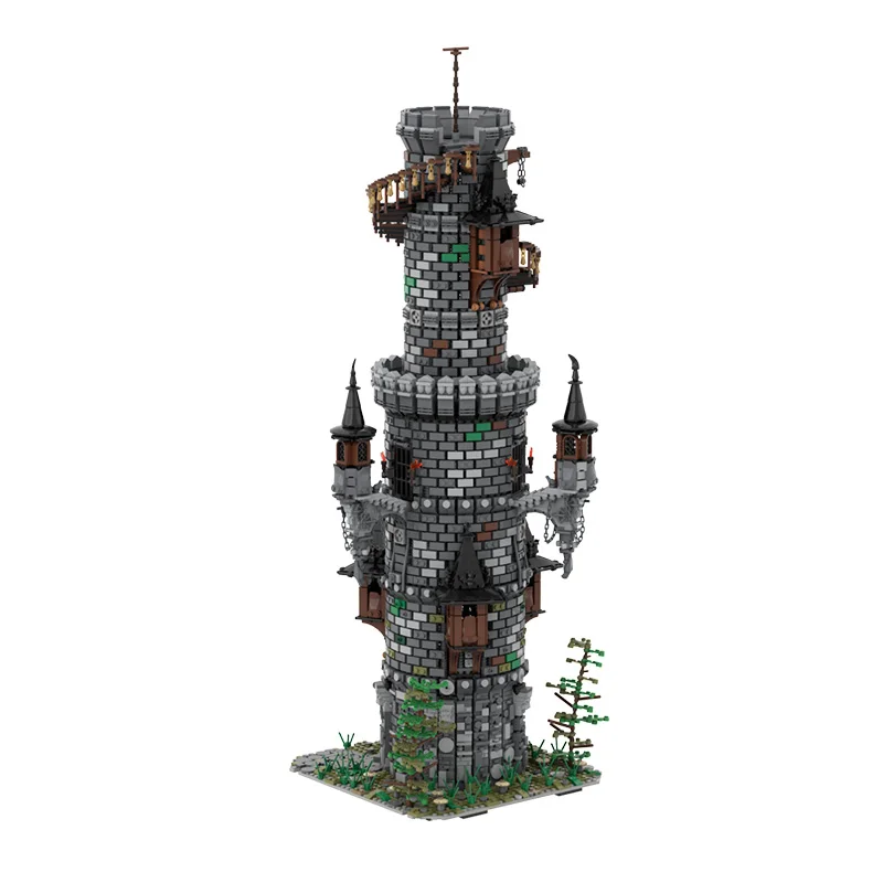 MOC Wizard's Tower The Medieval Smithy Stores City Architecture Retro Castle Dark of Souls Mini Japanese Blocks Model Building
MOC Wizard's Tower The Medieval Smithy Stores City Architecture Retro Castle Dark of Souls Mini Japanese Blocks Model Building