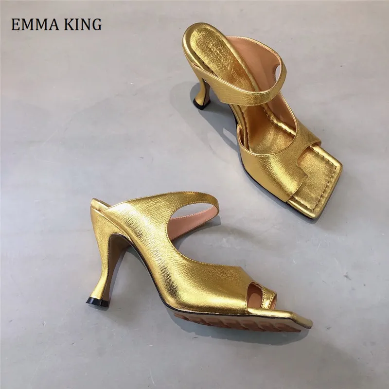 Nature Leather Flip-flop Mules Square Sexy OpenToe Designer Summer Shoes women's Formal Dress Slippers Party Shoes Women 2020
Nature Leather Flip-flop Mules Square Sexy OpenToe Designer Summer Shoes women's Formal Dress Slippers Party Shoes Women 2020