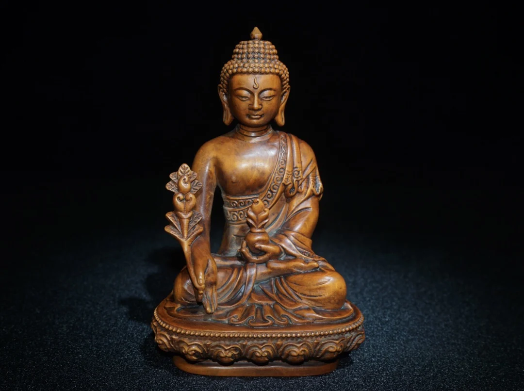 Home Decor 5" Chinese Seikos Bronze Medicine Buddha Shakyamuni Buddha Statue Amitabha Enshrine the Buddha
Home Decor 5" Chinese Seikos Bronze Medicine Buddha Shakyamuni Buddha Statue Amitabha Enshrine the Buddha