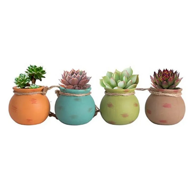 Mini hemp rope succulent flower pot ceramic flower hanging pot hanging wall hanging creative personality flower ornaments
Mini hemp rope succulent flower pot ceramic flower hanging pot hanging wall hanging creative personality flower ornaments