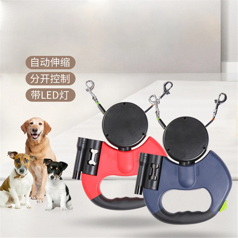 Retractable Dual Pet Dog Leash Rope Auto Flexible Pet Cat Dog Traction Rope Adjustable Extending Pet Leash Belt for Pet Supplies
Retractable Dual Pet Dog Leash Rope Auto Flexible Pet Cat Dog Traction Rope Adjustable Extending Pet Leash Belt for Pet Supplies