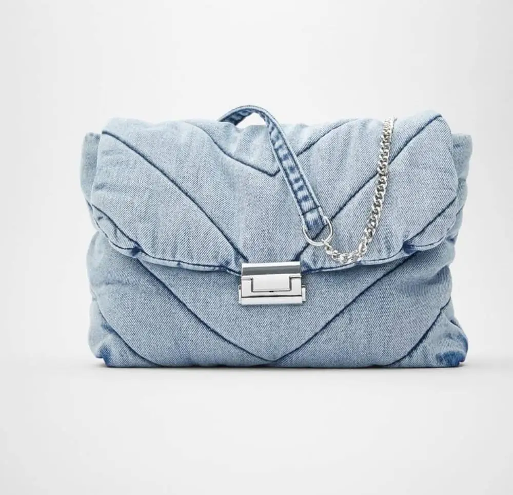 Luxury Designer Jeans Bags Women Denim Chain Crossbody Bags for Women 2021 Women's Handbags Shoulder Bags Messenger Female
Luxury Designer Jeans Bags Women Denim Chain Crossbody Bags for Women 2021 Women's Handbags Shoulder Bags Messenger Female