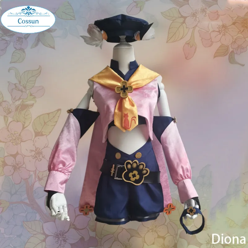 Genshin Impact Diona Cosplay Costume Game Suit Lovely Uniform Halloween Party Outfit For Women Girls Any Size 2020 NEW
Genshin Impact Diona Cosplay Costume Game Suit Lovely Uniform Halloween Party Outfit For Women Girls Any Size 2020 NEW
