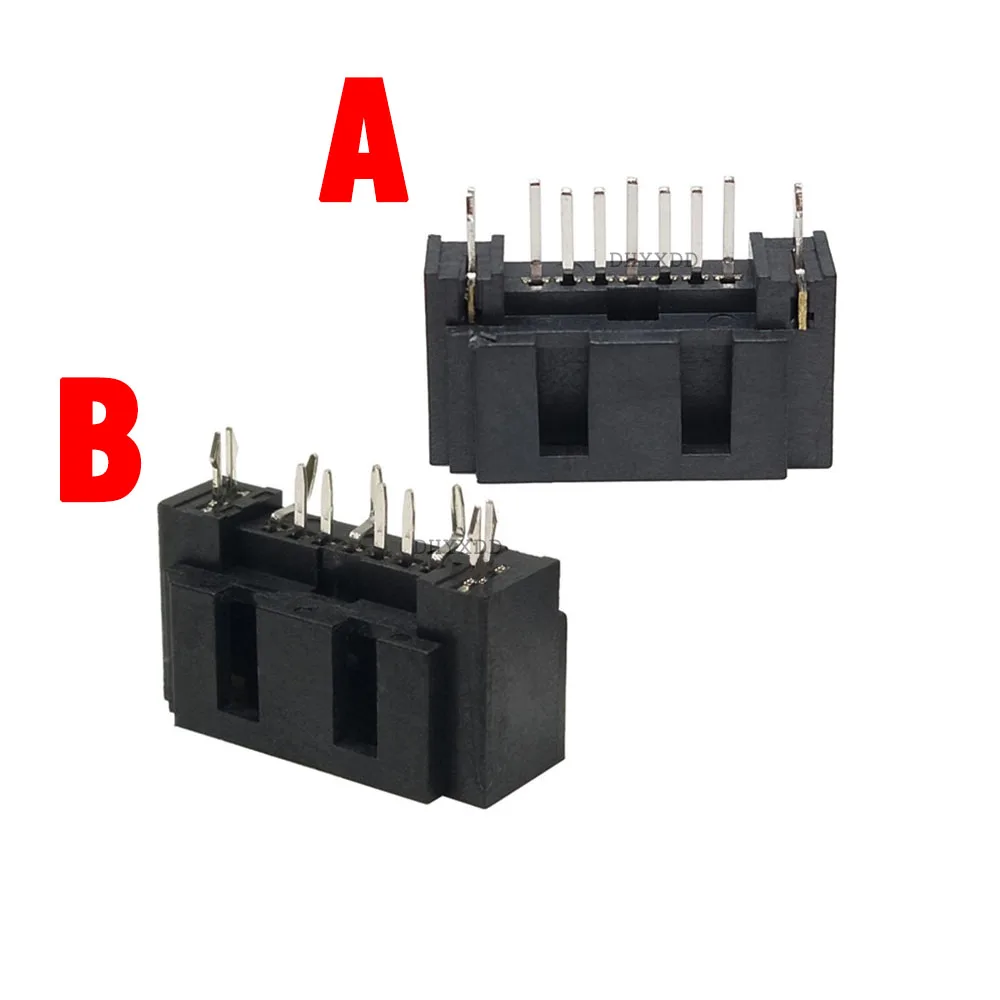5Pcs SATA 7P Female Horizontal Vertical Socket Hard Disk Interface Type A B Connector
5Pcs SATA 7P Female Horizontal Vertical Socket Hard Disk Interface Type A B Connector