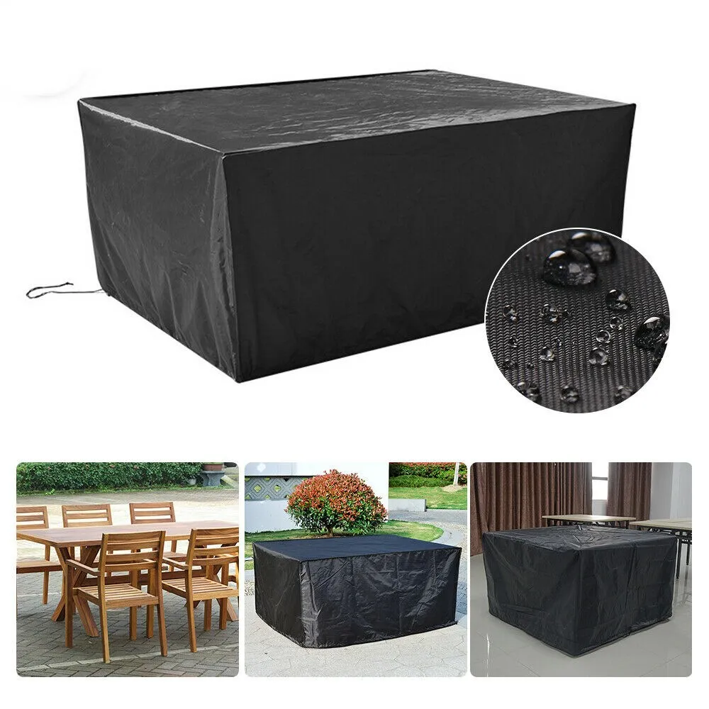 5 sizes Oxford Cloth Furniture Dustproof Cover For Rattan Table Cube Chair Sofa Waterproof Rain Garden Patio Protective Cover
5 sizes Oxford Cloth Furniture Dustproof Cover For Rattan Table Cube Chair Sofa Waterproof Rain Garden Patio Protective Cover