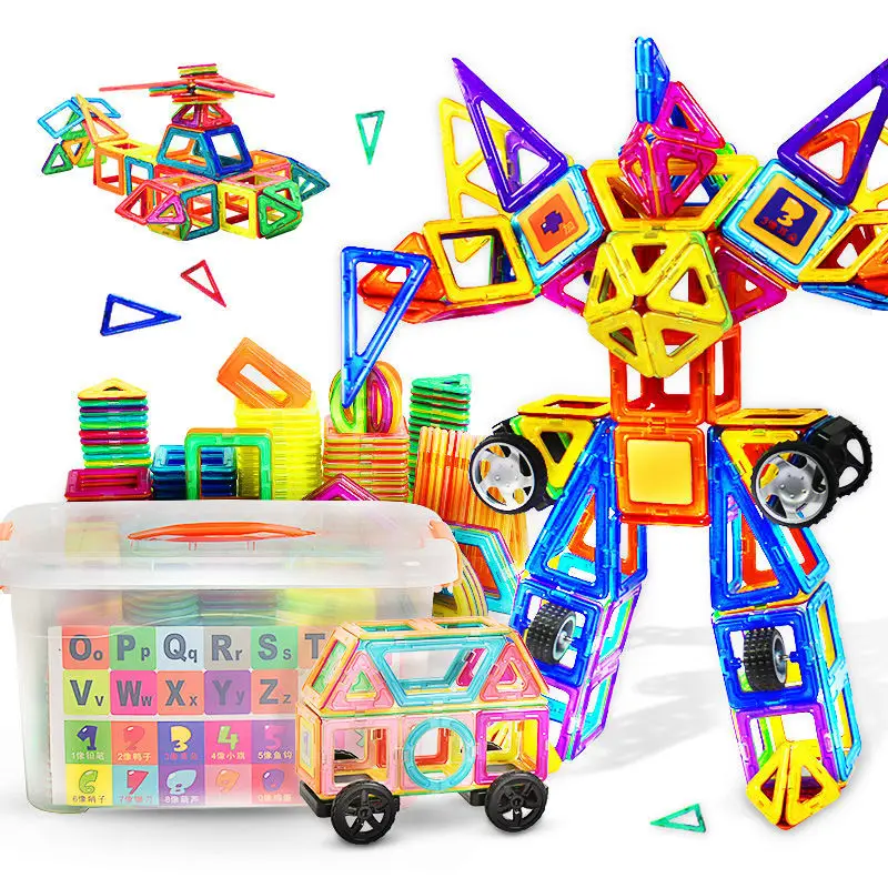 Magnetic Construction Set Blocks Designer Model & Building Toy 12-212Pcs Big Size Magnet Blocks Educational Toys For Kids Gifts
Magnetic Construction Set Blocks Designer Model & Building Toy 12-212Pcs Big Size Magnet Blocks Educational Toys For Kids Gifts