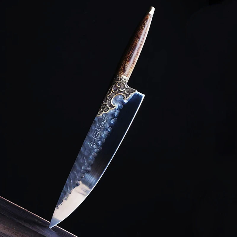 Newest 8.5 Inch Gyutou Longquan Knife Ultra Sharp Hunting Camping Cleaver Barbecue Knife Handmade Forge Steel Kitchen Knives
Newest 8.5 Inch Gyutou Longquan Knife Ultra Sharp Hunting Camping Cleaver Barbecue Knife Handmade Forge Steel Kitchen Knives