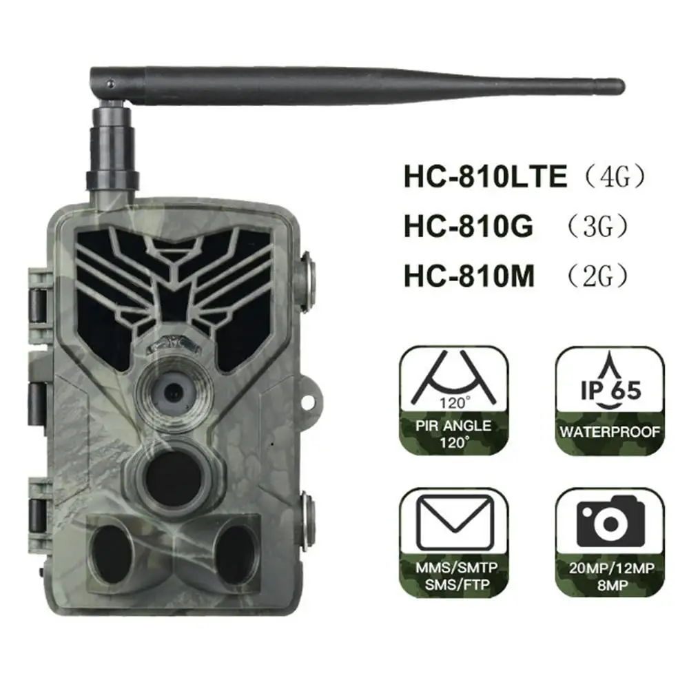 Охотничья камера HC810LTE 4G, беспроводная камера с триггером 20 МП 1080P 0,3 S, фотоловушка с ночным видением для наблюдения за дикими животными
Охотничья камера HC810LTE 4G, беспроводная камера с триггером 20 МП 1080P 0,3 S, фотоловушка с ночным видением для наблюдения за дикими животными