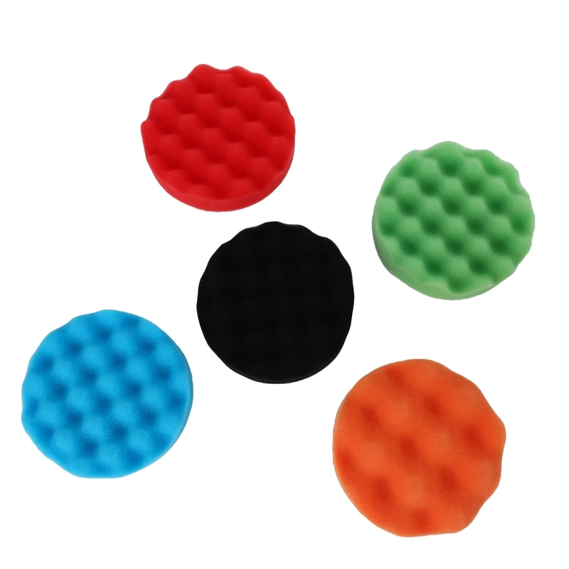 8Pcs/Set Car Sponge Polishing Pad Set 5 Inch Buffing Waxing Pad For Boat Car Polisher Buffer Drill Wheel Polisher Tools
8Pcs/Set Car Sponge Polishing Pad Set 5 Inch Buffing Waxing Pad For Boat Car Polisher Buffer Drill Wheel Polisher Tools