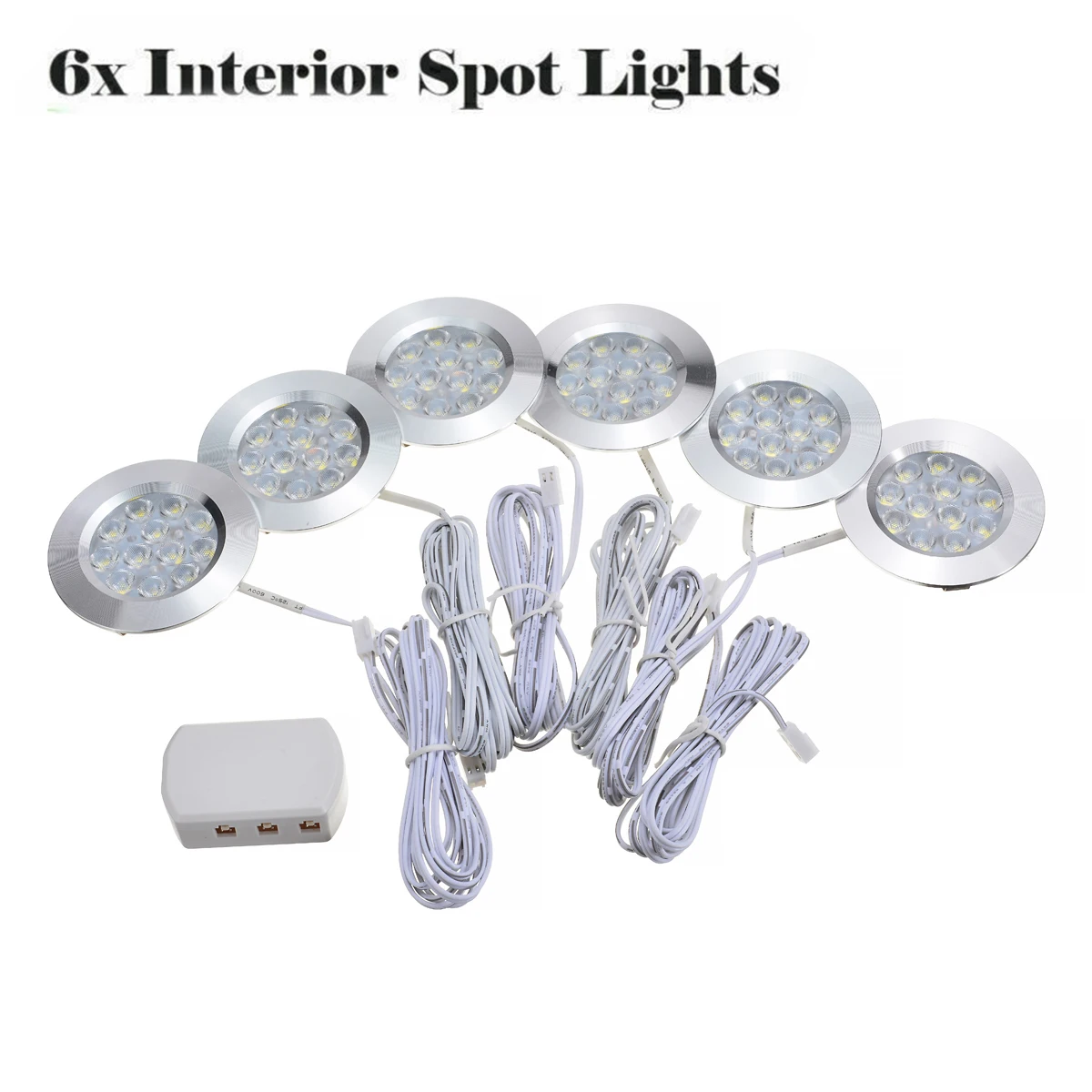6 шт мощностью 12V для интерьера теплый Светодиодный точечный светильник 3 Вт для ВАН КАРАВАН дом на колесах авто лампа 3000K аксессуары 
6 шт мощностью 12V для интерьера теплый Светодиодный точечный светильник 3 Вт для ВАН КАРАВАН дом на колесах авто лампа 3000K аксессуары