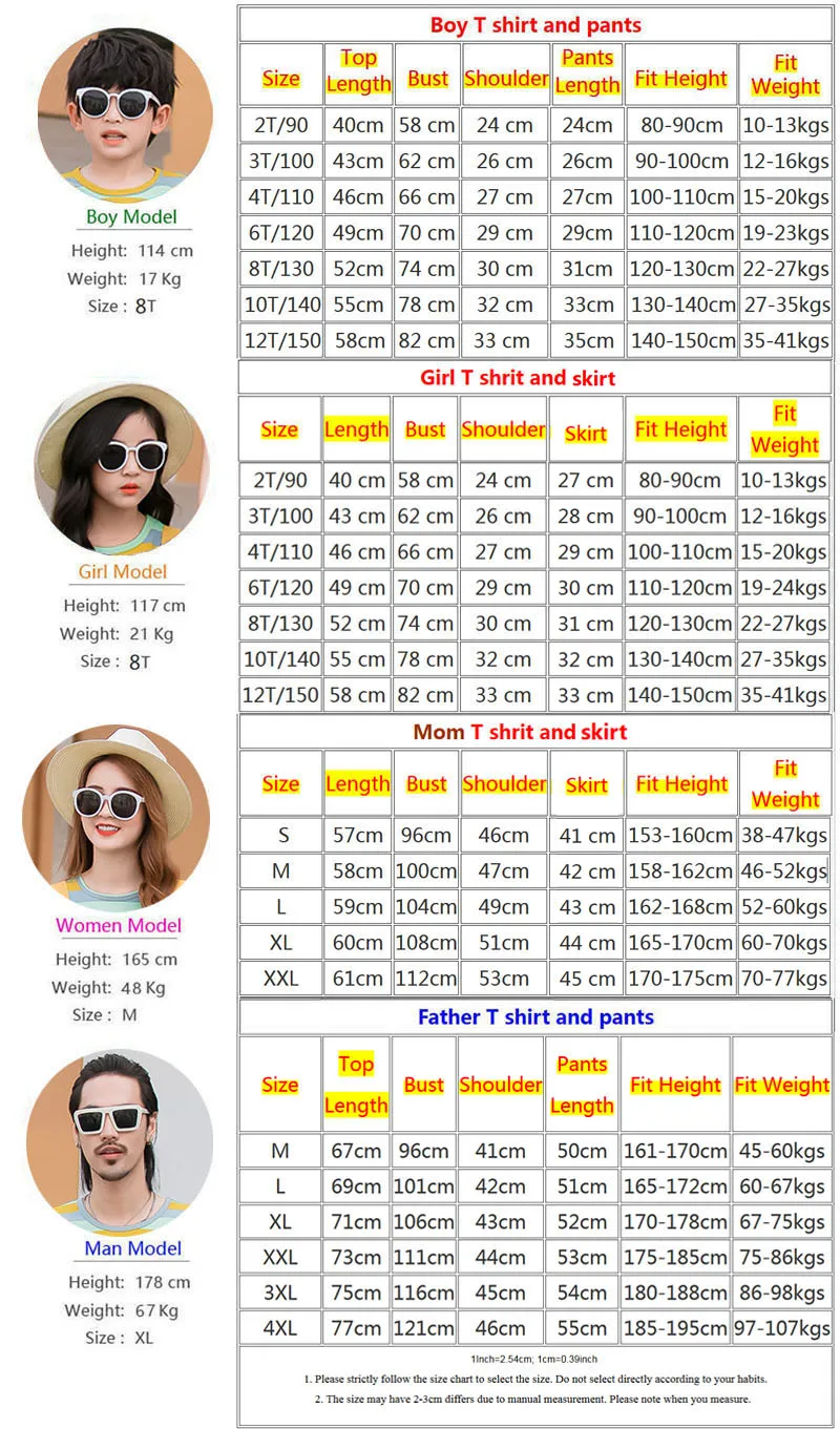 Family Clothing 2021 Summer Style Family Matching Outfits T-Shirt Short Pants Mother Daughter Dress Father Son Clothes Set
Family Clothing 2021 Summer Style Family Matching Outfits T-Shirt Short Pants Mother Daughter Dress Father Son Clothes Set