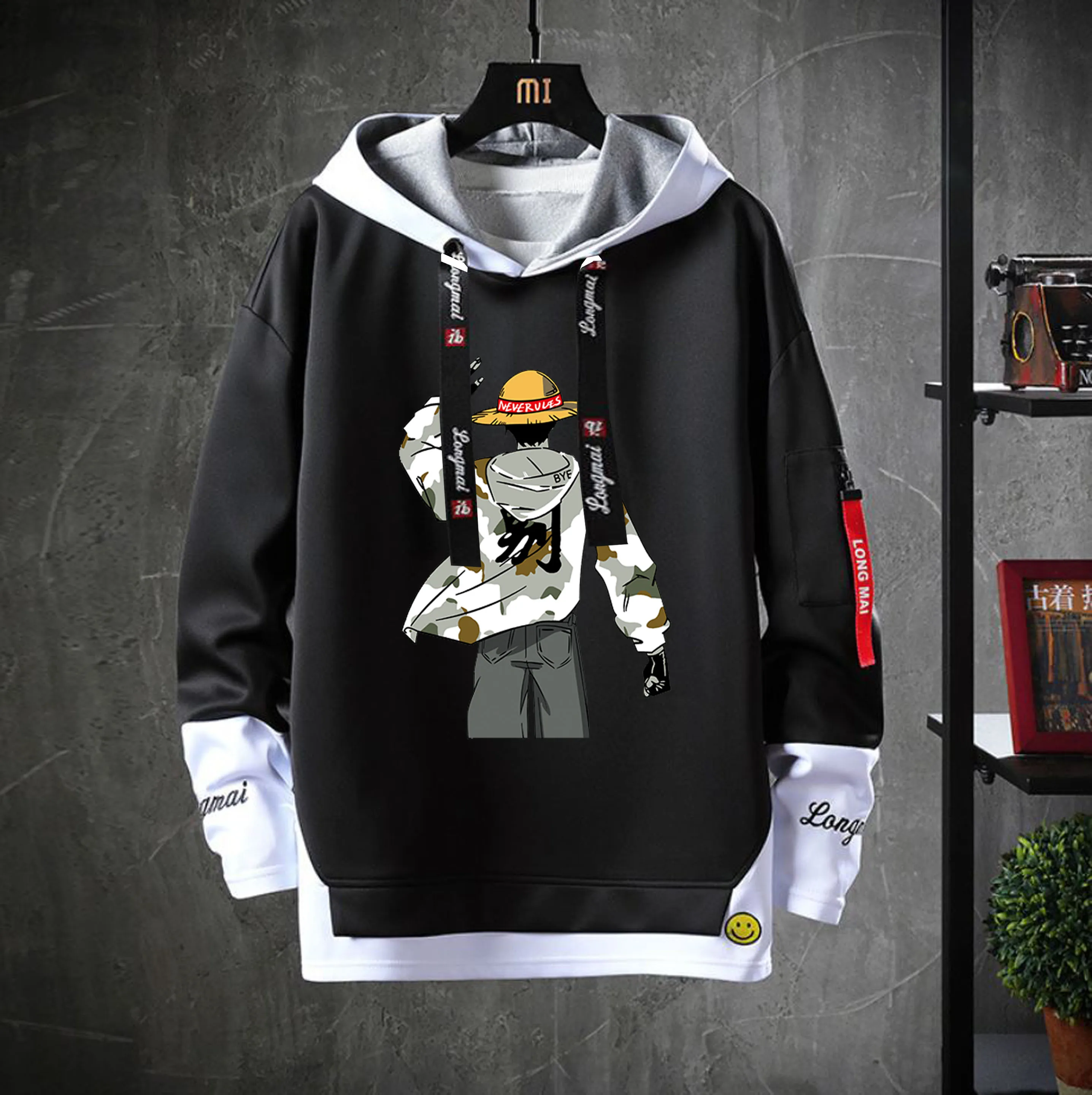 Men's Hoodies Anime One Piece printing cotton Spring Autumn Male Casual hip hop jacket Sweatshirts coat teenagers Hooded
Men's Hoodies Anime One Piece printing cotton Spring Autumn Male Casual hip hop jacket Sweatshirts coat teenagers Hooded
