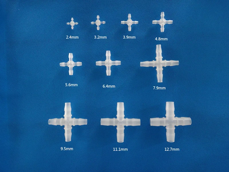 10 PCS OD 9.5/11.1/127./14.2/15.8 Plastic Pagoda Joint Equal Diameter Waterway Distributor Four-way Diverter Hose Joint
10 PCS OD 9.5/11.1/127./14.2/15.8 Plastic Pagoda Joint Equal Diameter Waterway Distributor Four-way Diverter Hose Joint