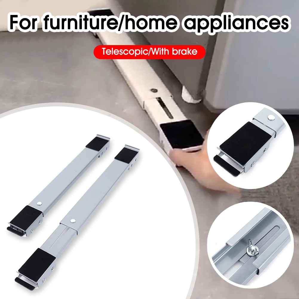 2pcs Washing Machine Stand Moving Tool Adjustable Refrigerator Base Mobile Roller Bracket Fridge Stand Wheel For Furniture Legs
2pcs Washing Machine Stand Moving Tool Adjustable Refrigerator Base Mobile Roller Bracket Fridge Stand Wheel For Furniture Legs