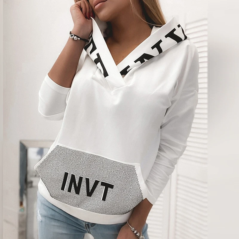 Streetwear Hoodies Women Letter Print Sweatshirt Autumn Casual Long Sleeve Pullover Tops Lady Winter Hooded Collar Kawaii Blusa
Streetwear Hoodies Women Letter Print Sweatshirt Autumn Casual Long Sleeve Pullover Tops Lady Winter Hooded Collar Kawaii Blusa