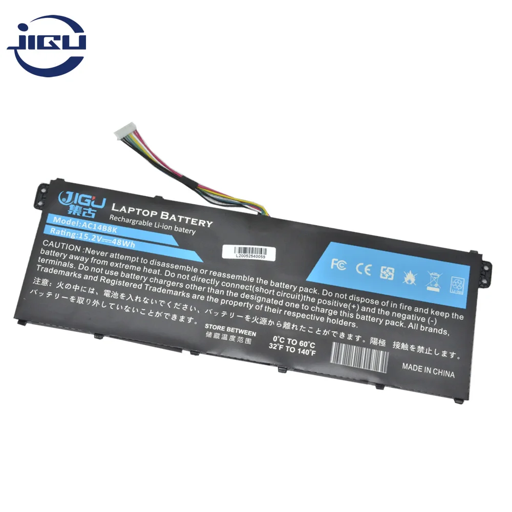 JIGU New Laptop Battery AC14B8K MS2392 For ACER For Swift 3 SF315-51G For Spin 1 SP111-31 For Aspire 7 A717-71G ES1-711 E5-771G
JIGU New Laptop Battery AC14B8K MS2392 For ACER For Swift 3 SF315-51G For Spin 1 SP111-31 For Aspire 7 A717-71G ES1-711 E5-771G