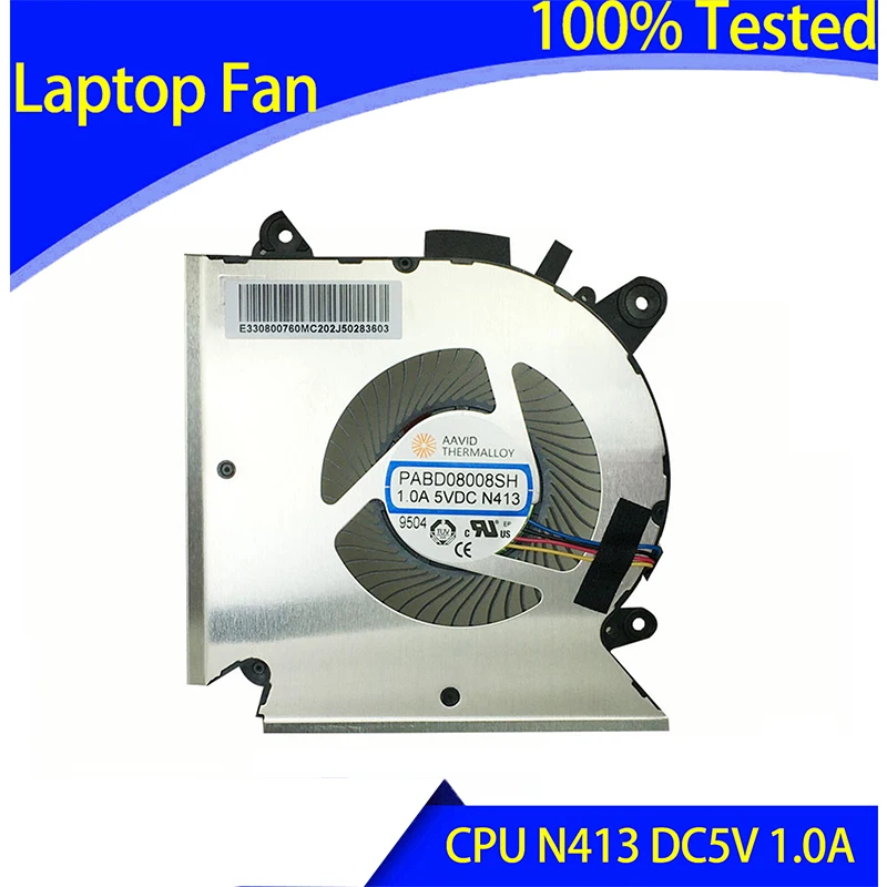 JIANGLUN FOR MSI GF63 MS-16R1 MS-16R2 Laptop Cpu Cooling Fan PABD08008SH N413 DC5V 1.0A
JIANGLUN FOR MSI GF63 MS-16R1 MS-16R2 Laptop Cpu Cooling Fan PABD08008SH N413 DC5V 1.0A
