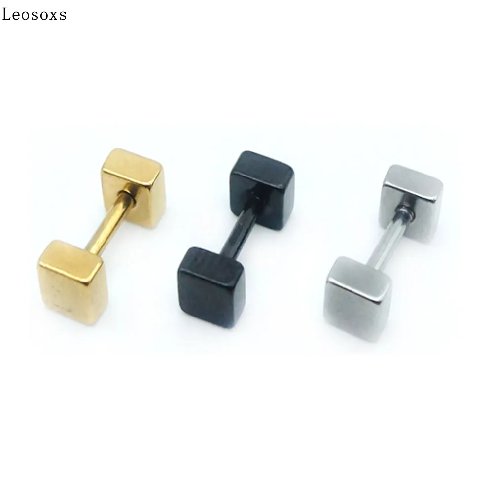 Leosoxs 1 Pcs Explosive Fashion Simple Unisex Stainless Steel Square Earrings
Leosoxs 1 Pcs Explosive Fashion Simple Unisex Stainless Steel Square Earrings