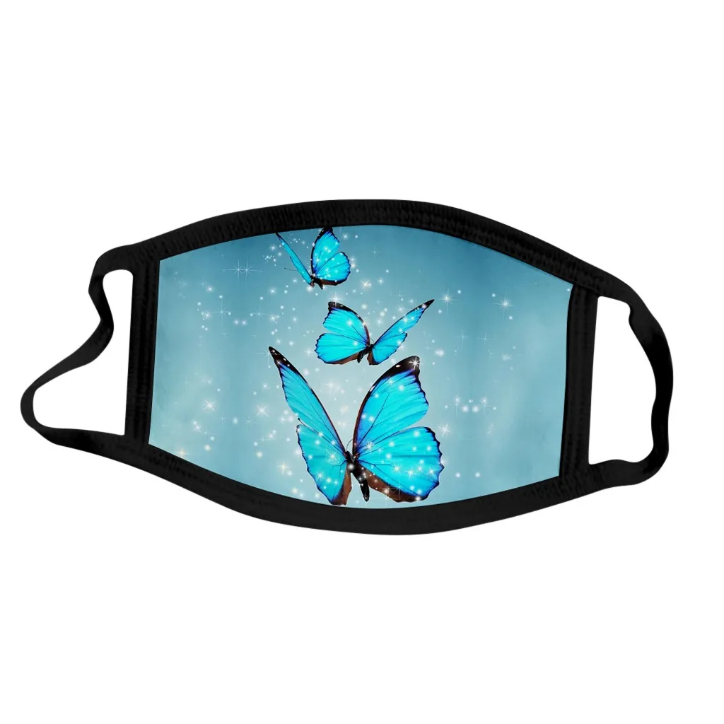 8Color Choice 1pc Butterfly Graphic Printing Face Mask Fashion Washable Reusable Unisex Windproof Cotton Mouth Mask Cap
8Color Choice 1pc Butterfly Graphic Printing Face Mask Fashion Washable Reusable Unisex Windproof Cotton Mouth Mask Cap