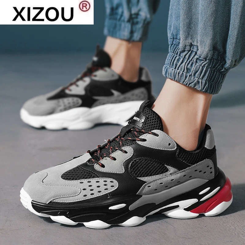 Men Casual Shoes New Lace-up Outdoor Jogging Trend Mesh Shoes Men Fashion Sneakers Non-slip Breathable Shoes Men Vulcanize Shoes
Men Casual Shoes New Lace-up Outdoor Jogging Trend Mesh Shoes Men Fashion Sneakers Non-slip Breathable Shoes Men Vulcanize Shoes