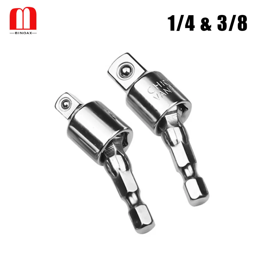 1/4" 3/8" 360 Degree Rotary Head Ratchet Wrench Socket Adapter Extension Bar Universal Joint
1/4" 3/8" 360 Degree Rotary Head Ratchet Wrench Socket Adapter Extension Bar Universal Joint