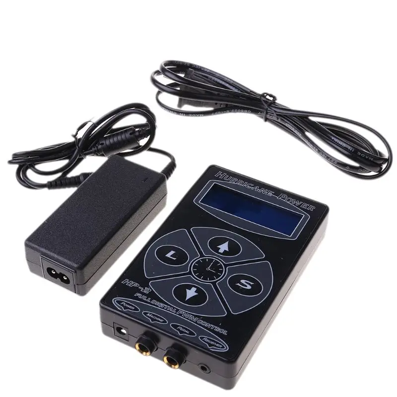 Professional HP-2 Tattoo Power Supply Intelligent LCD Display Machines Tools Set GXMC
Professional HP-2 Tattoo Power Supply Intelligent LCD Display Machines Tools Set GXMC
