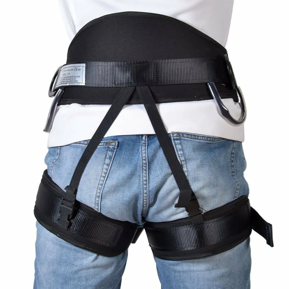 2021 New Professional Outdoor Sports Safety Belt Rock Mountain Climbing Harness Waist Support Half Body Harness Aerial Survival 
2021 New Professional Outdoor Sports Safety Belt Rock Mountain Climbing Harness Waist Support Half Body Harness Aerial Survival