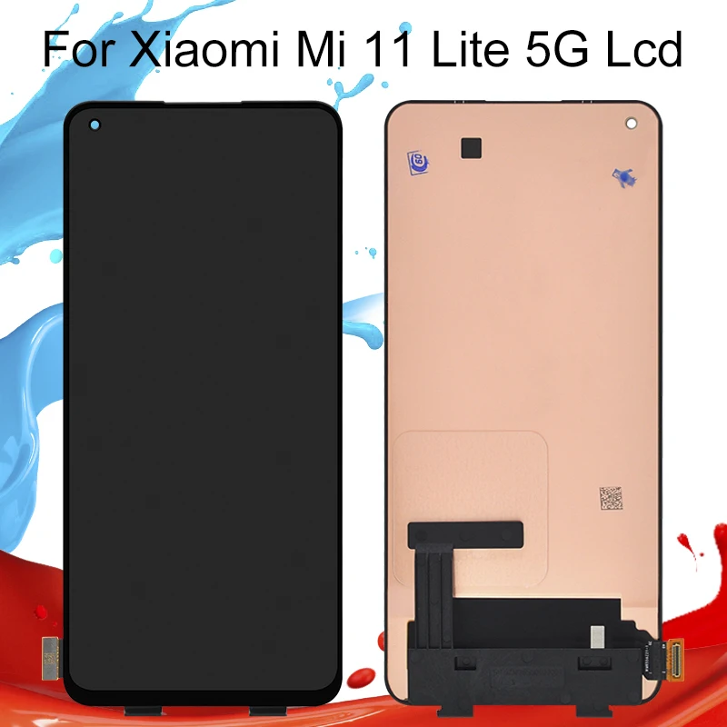 Catteny Oled For Xiaomi Mi 11 Lite 5G Lcd For Mi 11 Lite Display Touch Screen Digitizer M2101K9AG Assembly With Frame 
Catteny Oled For Xiaomi Mi 11 Lite 5G Lcd For Mi 11 Lite Display Touch Screen Digitizer M2101K9AG Assembly With Frame