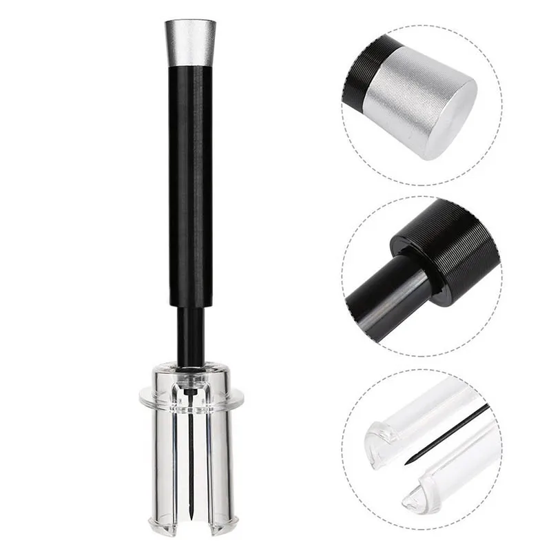 Red Wine Pressure Corkscrew Simple New Corkscrew Manual Needle Pneumatic Bottle Opener Screwdriver Tool Home Kitchen Supplies
Red Wine Pressure Corkscrew Simple New Corkscrew Manual Needle Pneumatic Bottle Opener Screwdriver Tool Home Kitchen Supplies