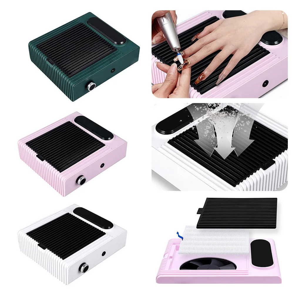80W Powerful Nail Dust Collector For Manicure Nail Vacuum Cleaner With Fitter Nail Dust Fan For Manicure Salon Equipment
80W Powerful Nail Dust Collector For Manicure Nail Vacuum Cleaner With Fitter Nail Dust Fan For Manicure Salon Equipment