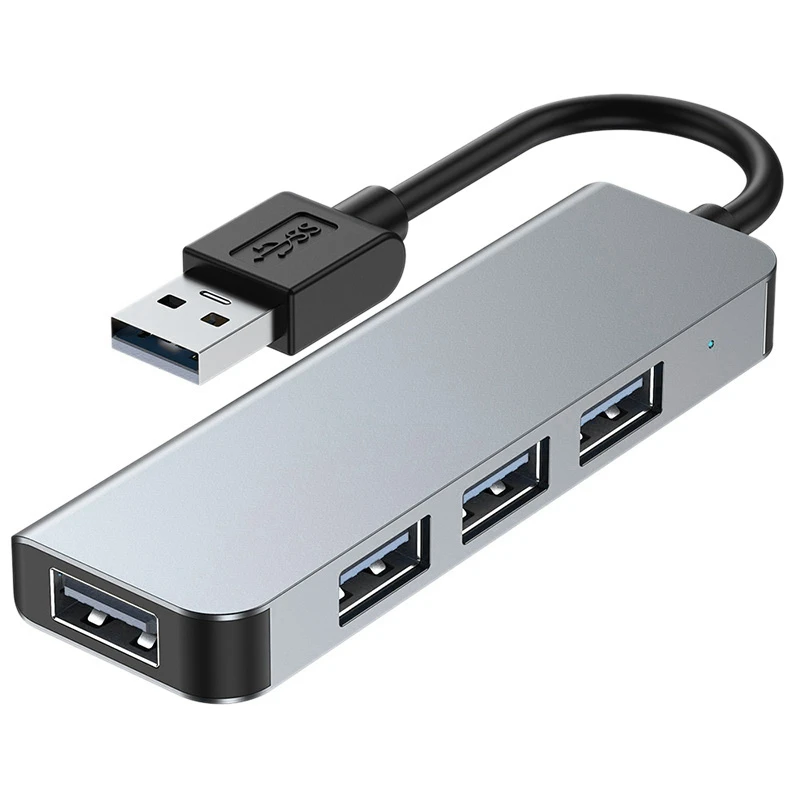 Концентратор 4 в 1, USB 3,0, разветвитель с несколькими USB-портами, 4 скорости 
Концентратор 4 в 1, USB 3,0, разветвитель с несколькими USB-портами, 4 скорости
