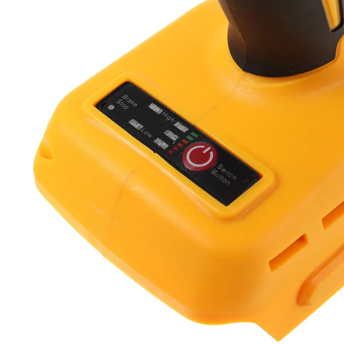 260N.m 13mm Electric Cordless Impact Drill 2 Speed 2800rpm Electric Screwdriver Hammer for Makita 18V Battery (Tool Only)
260N.m 13mm Electric Cordless Impact Drill 2 Speed 2800rpm Electric Screwdriver Hammer for Makita 18V Battery (Tool Only)