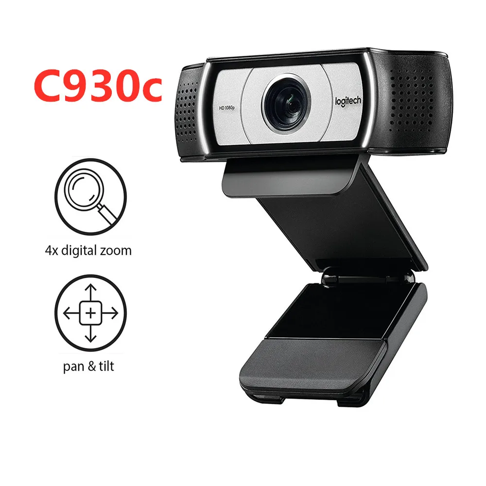 Logitech C930c/c930 HD Pro Webcam Widescreen Video Calling and Recording 1080p Camera, Desktop or Laptop Webcam
Logitech C930c/c930 HD Pro Webcam Widescreen Video Calling and Recording 1080p Camera, Desktop or Laptop Webcam