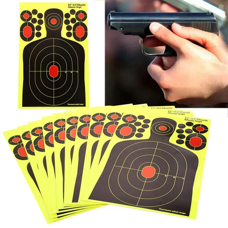 Shooting Target Paper Target Training Hunter Hunting Bow Yellow Target Stickers Archery Practice Outdoor Shotgun Rifle
Shooting Target Paper Target Training Hunter Hunting Bow Yellow Target Stickers Archery Practice Outdoor Shotgun Rifle