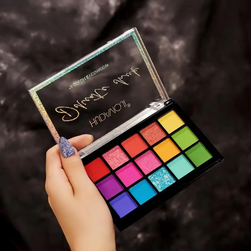 HUDAMOJI Matte Glitter Eyeshadow Palette 15 Color Waterproof Long-lasting Pigment Eye Shadow Primer Bright Shiny Nude Makeup
HUDAMOJI Matte Glitter Eyeshadow Palette 15 Color Waterproof Long-lasting Pigment Eye Shadow Primer Bright Shiny Nude Makeup
