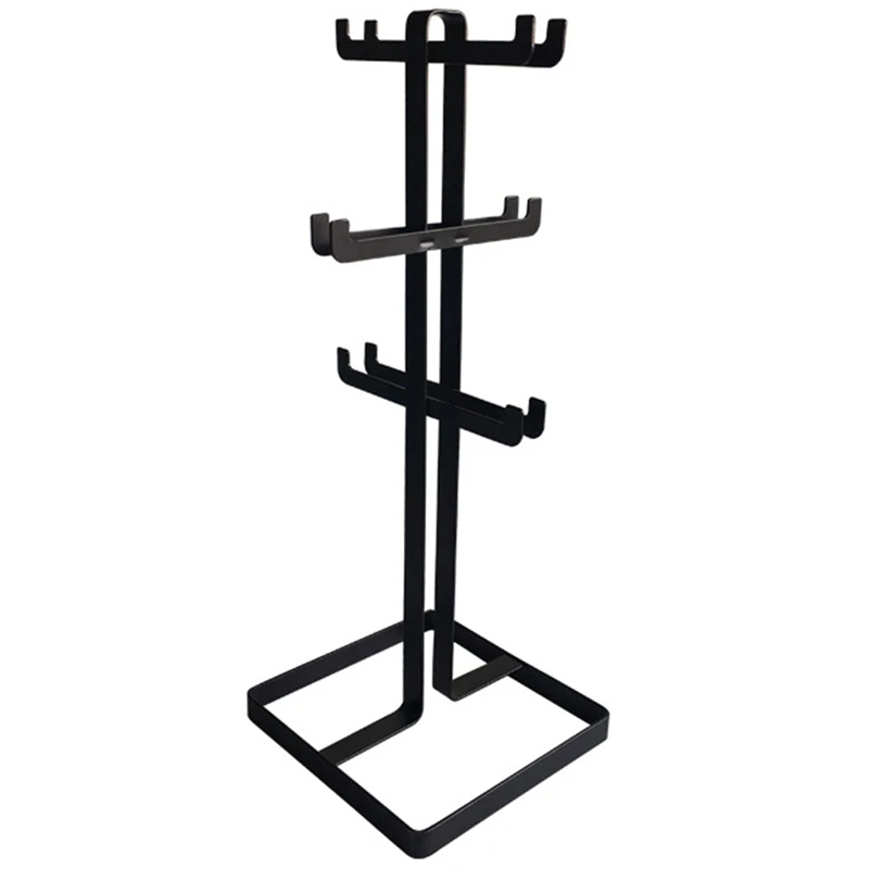 Mug Tree Holder with 12 Hooks for Cup Mug, Mug Rack Stand Stemware Racks Wine Glasses
Mug Tree Holder with 12 Hooks for Cup Mug, Mug Rack Stand Stemware Racks Wine Glasses