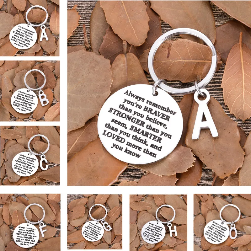 Fashion Car Keychain Gradation Key Rings Jewerly Gift for Men Women Always Remember You Are Braver Than You Believe
Fashion Car Keychain Gradation Key Rings Jewerly Gift for Men Women Always Remember You Are Braver Than You Believe