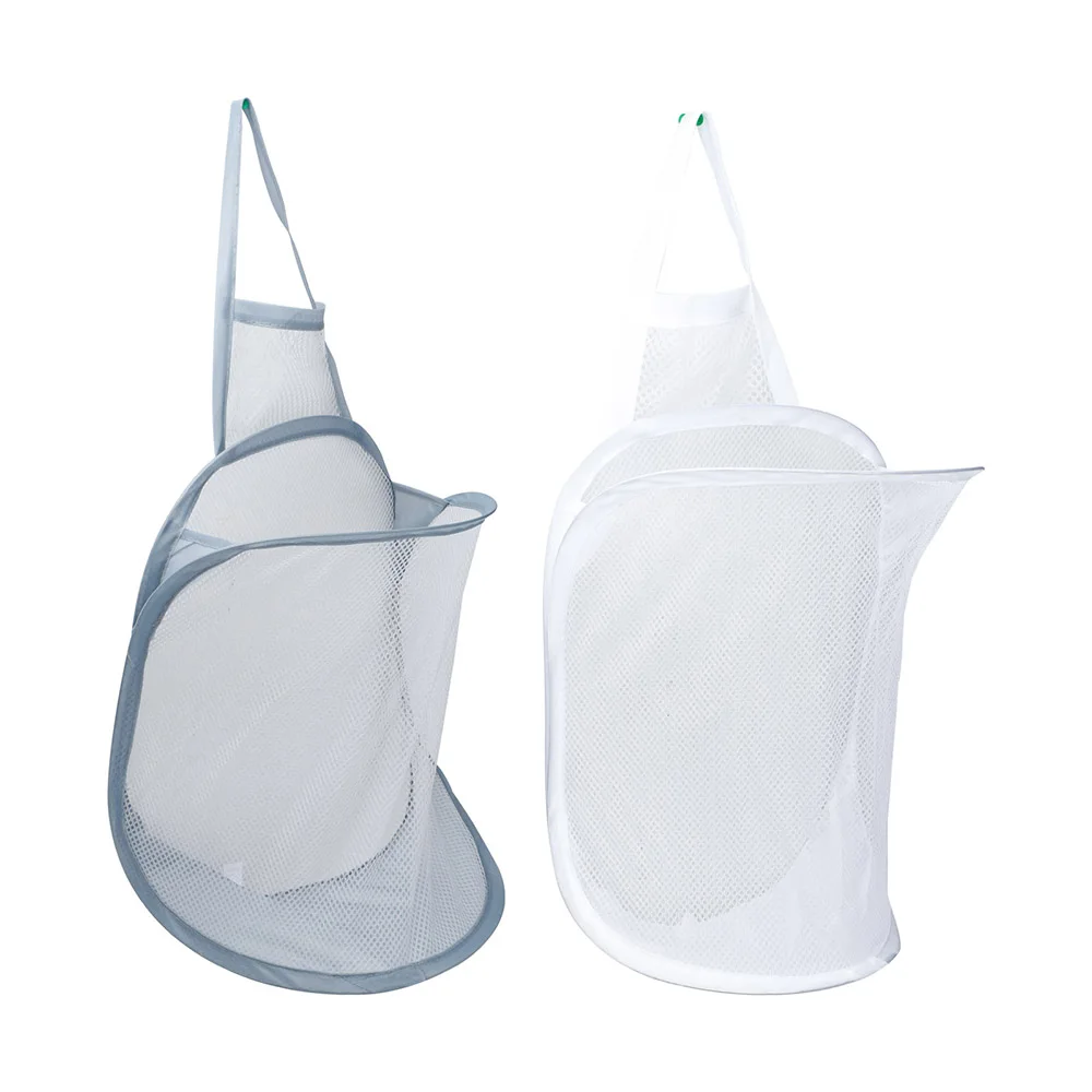 Wall Hanging Mesh Laundry Basket Large Capacity Dirty Clothes Multifunction Portable Folding Wall MountedHanging Storage Bag
Wall Hanging Mesh Laundry Basket Large Capacity Dirty Clothes Multifunction Portable Folding Wall MountedHanging Storage Bag