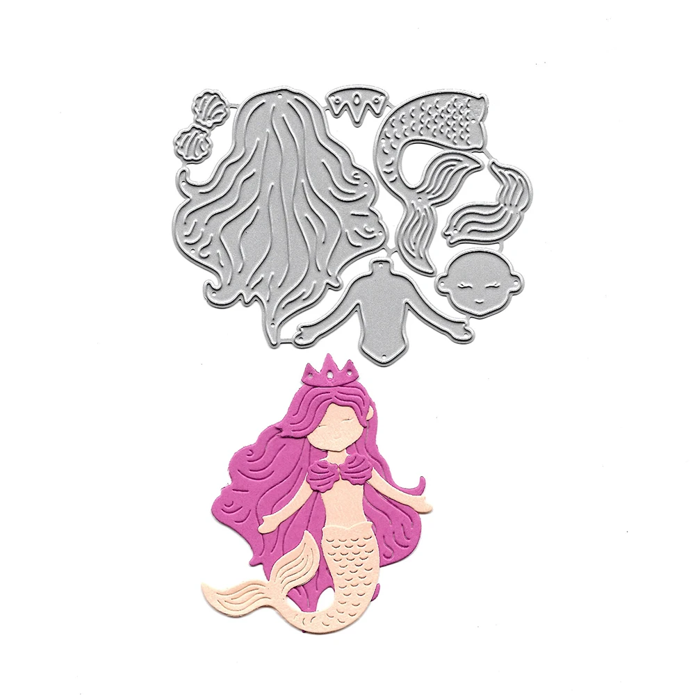 Mermaid Metal Die Cutting Dies Decoupe Meurt For Scrapbooking DIY Mold Album Card Decorative Embossing Folder Template Die Cut
Mermaid Metal Die Cutting Dies Decoupe Meurt For Scrapbooking DIY Mold Album Card Decorative Embossing Folder Template Die Cut