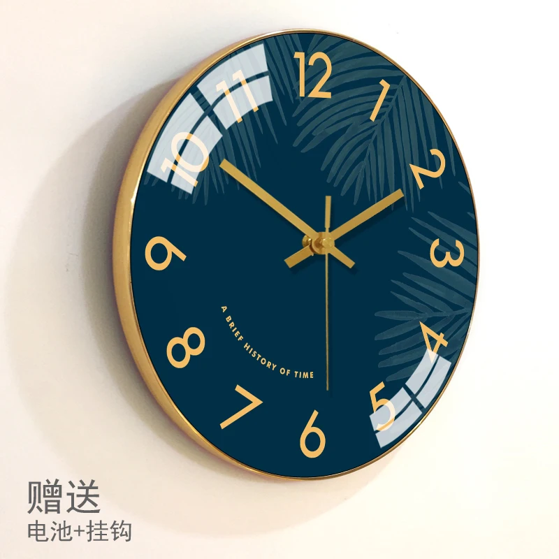 Modern wall clock living room Nordic table wall-mounted home fashion clock bedroom silent clock creative wall clock LB32803
Modern wall clock living room Nordic table wall-mounted home fashion clock bedroom silent clock creative wall clock LB32803
