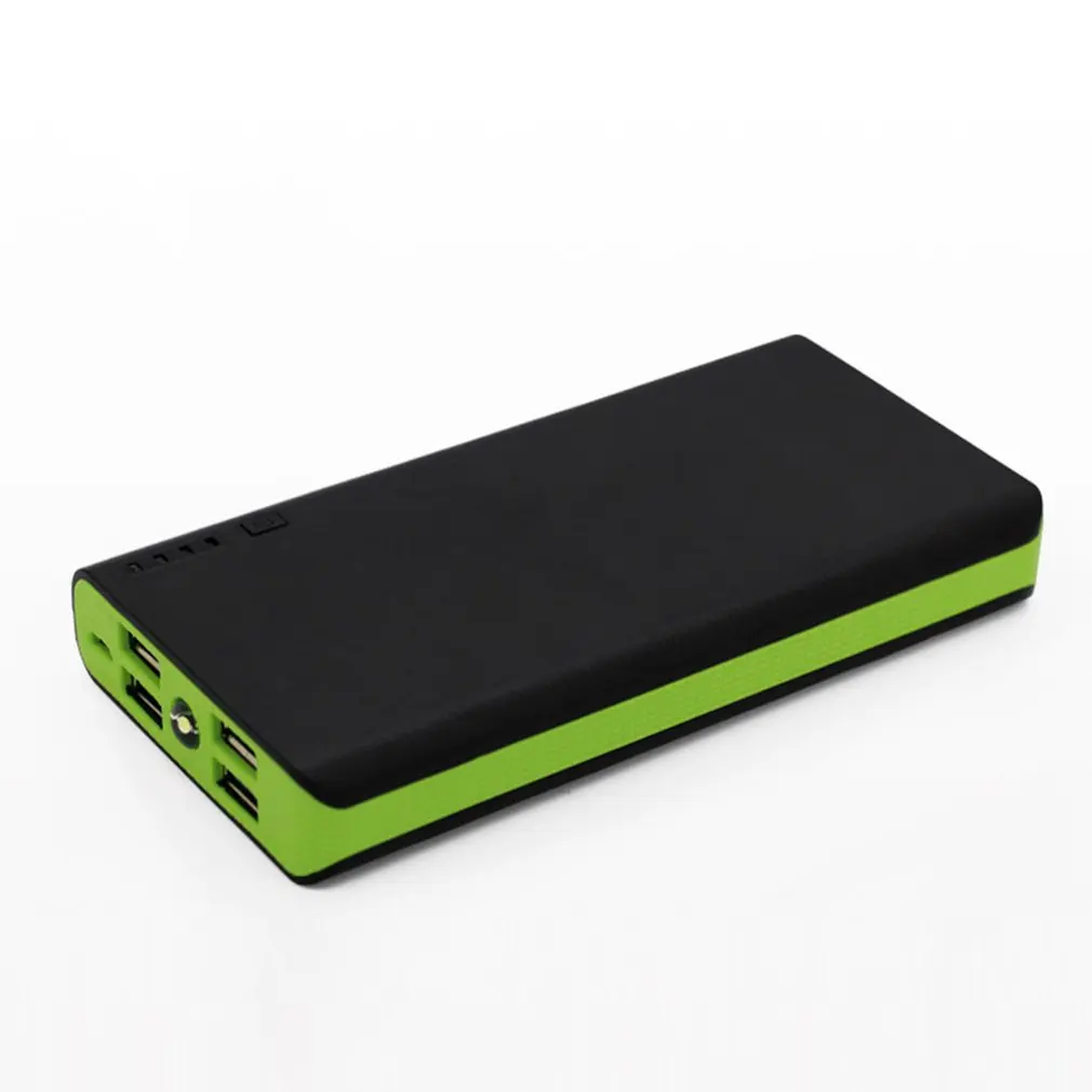 Power Bank Shell with LED Flashlight 4 USB Ports 5V 2A Power Bank Charger Case DIY Kits Powered By 6x 18650 Batteries
Power Bank Shell with LED Flashlight 4 USB Ports 5V 2A Power Bank Charger Case DIY Kits Powered By 6x 18650 Batteries