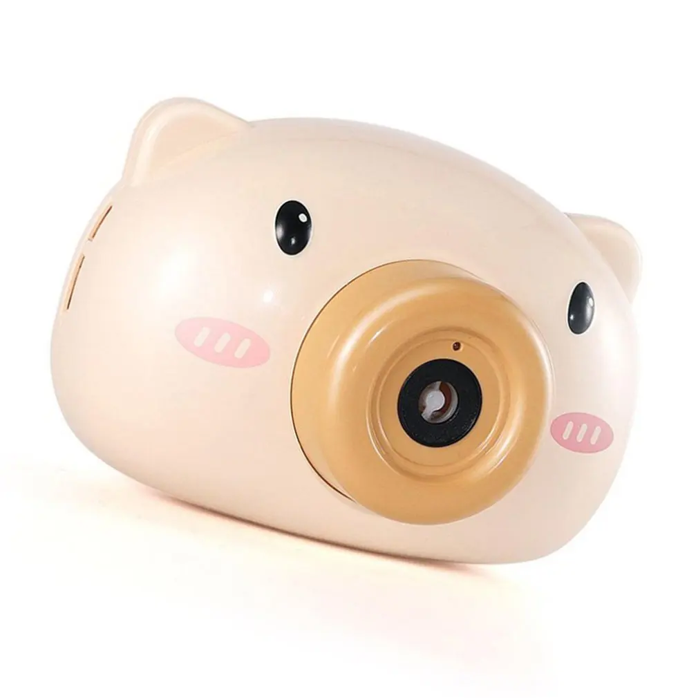 Cute Cartoon Pig Camera Kids Baby Bubble Machine Outdoor Automatic Bubble Maker Gift For Girlfriend Bath Toy For Children
Cute Cartoon Pig Camera Kids Baby Bubble Machine Outdoor Automatic Bubble Maker Gift For Girlfriend Bath Toy For Children