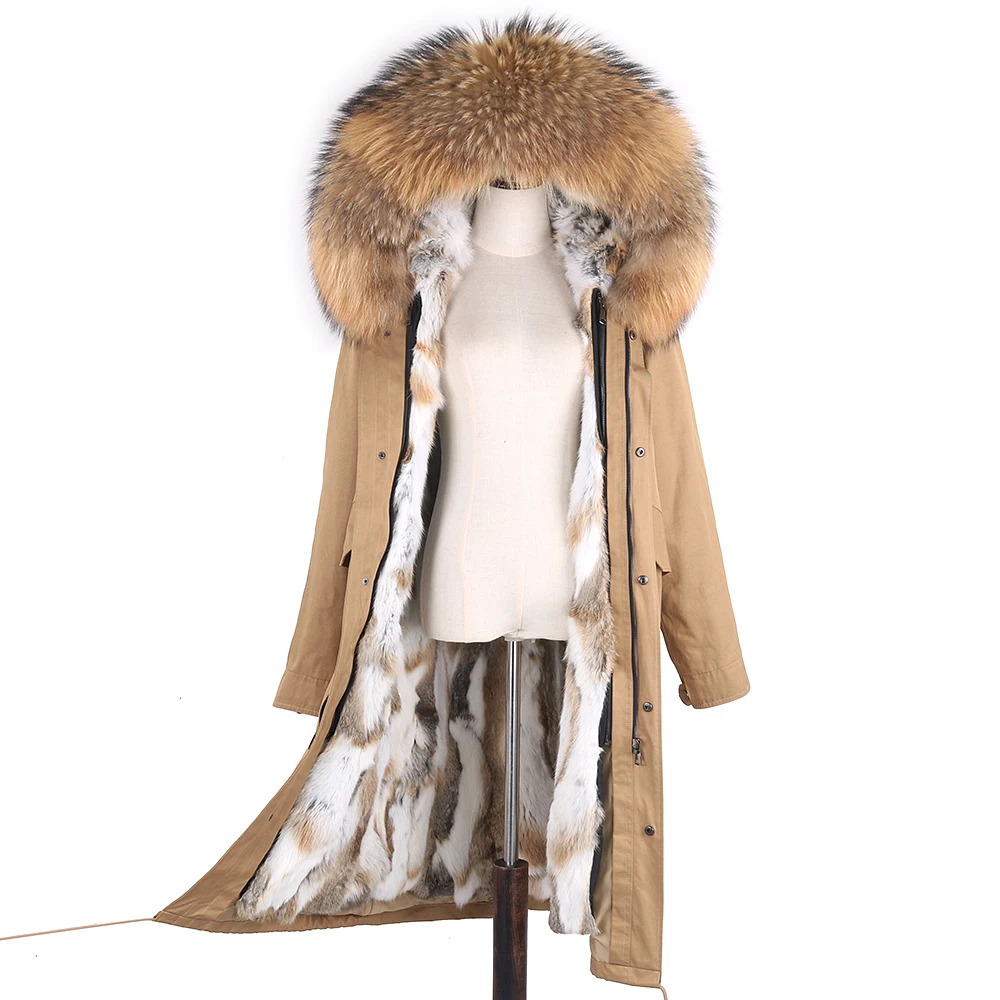 2021 Winter Jacket Women Waterproof Big Natural Raccoon Fur Collar Hood Real Fur Coat Thick Warm rabbit Fur liner X-Long Parka
2021 Winter Jacket Women Waterproof Big Natural Raccoon Fur Collar Hood Real Fur Coat Thick Warm rabbit Fur liner X-Long Parka