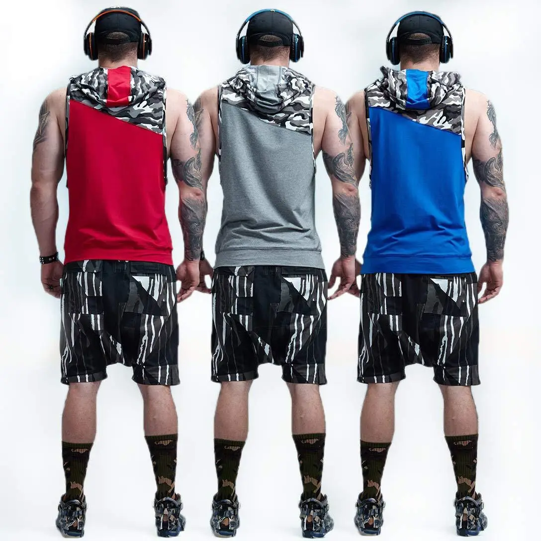 Men'S Summer New Sports And Leisure Camouflage Color Matching Vest Slim Breathable Waistcoat Sleeveless Vest
Men'S Summer New Sports And Leisure Camouflage Color Matching Vest Slim Breathable Waistcoat Sleeveless Vest