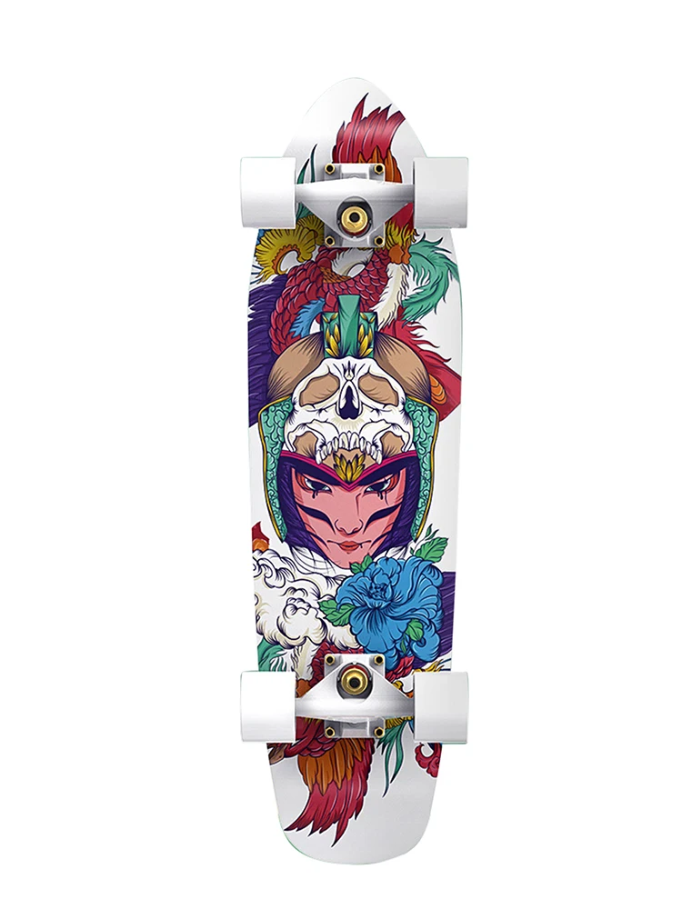 27-inch Cruiser Skateboard 4-wheel High Resilience Kids Scooter ABEC-9 Bearing PU Wheel Street Outdoor Sport For Young Children
27-inch Cruiser Skateboard 4-wheel High Resilience Kids Scooter ABEC-9 Bearing PU Wheel Street Outdoor Sport For Young Children