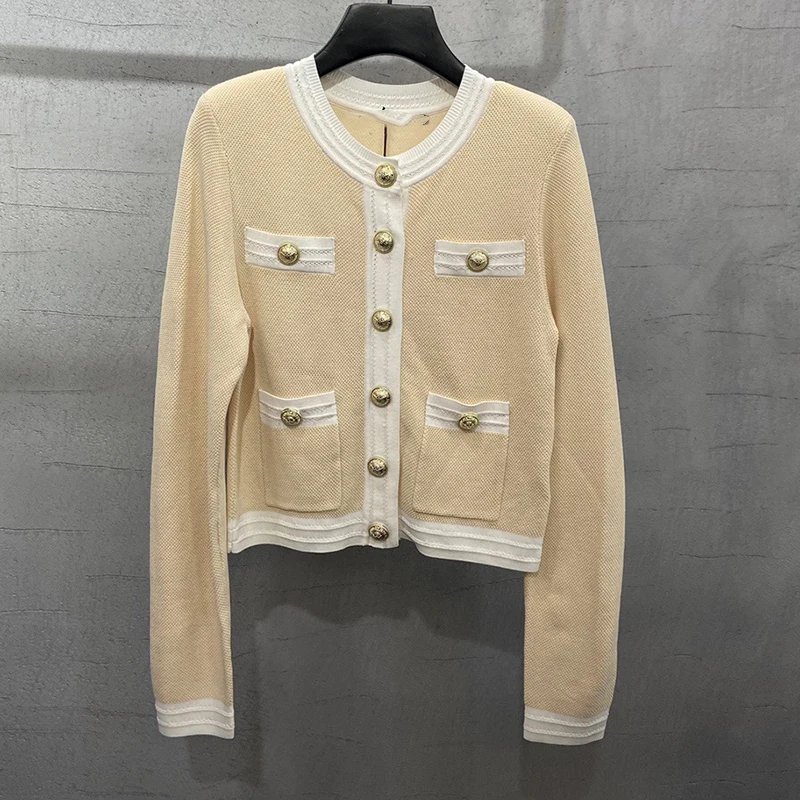 Women Cardigan Long Sleeve Embroidery Casual Female Crop Tops Simple O-neck Spring Autumn Knitted Sweater All-match Loose Coats
Women Cardigan Long Sleeve Embroidery Casual Female Crop Tops Simple O-neck Spring Autumn Knitted Sweater All-match Loose Coats