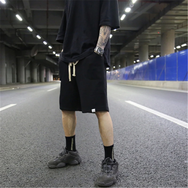 High Street Men Cotton Beach Shorts RO Style Gothic Darkness Casual Elastic Waist Solid Loose Outdoor Men Short Punk Rap Hip Hop
High Street Men Cotton Beach Shorts RO Style Gothic Darkness Casual Elastic Waist Solid Loose Outdoor Men Short Punk Rap Hip Hop
