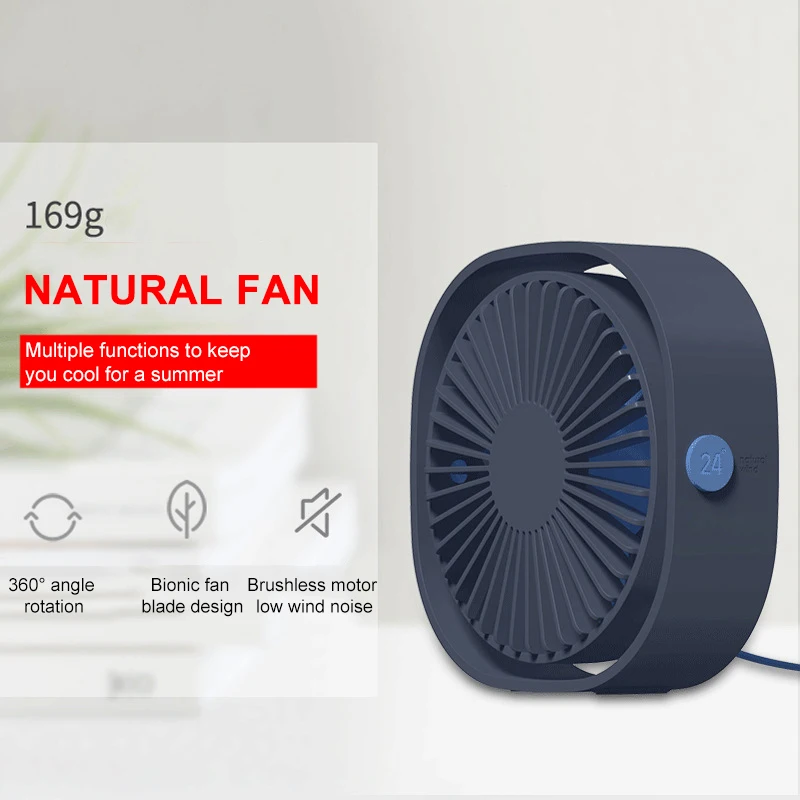 Summer Creative USB Charging Personal Desk Mini Fan Portable Office Silent Rotating Plug-In Electric Fan Outdoor Travel Gift
Summer Creative USB Charging Personal Desk Mini Fan Portable Office Silent Rotating Plug-In Electric Fan Outdoor Travel Gift